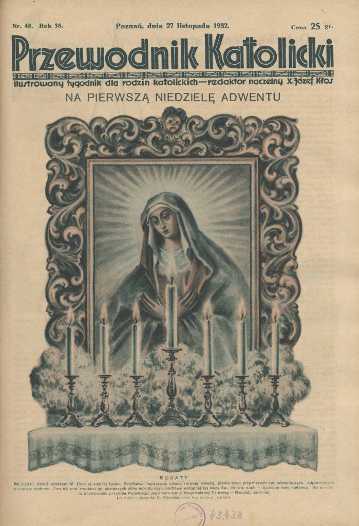 Przewodnik Katolicki 1932 nr 48.Wielkopolska Biblioteka Cyfrowa.