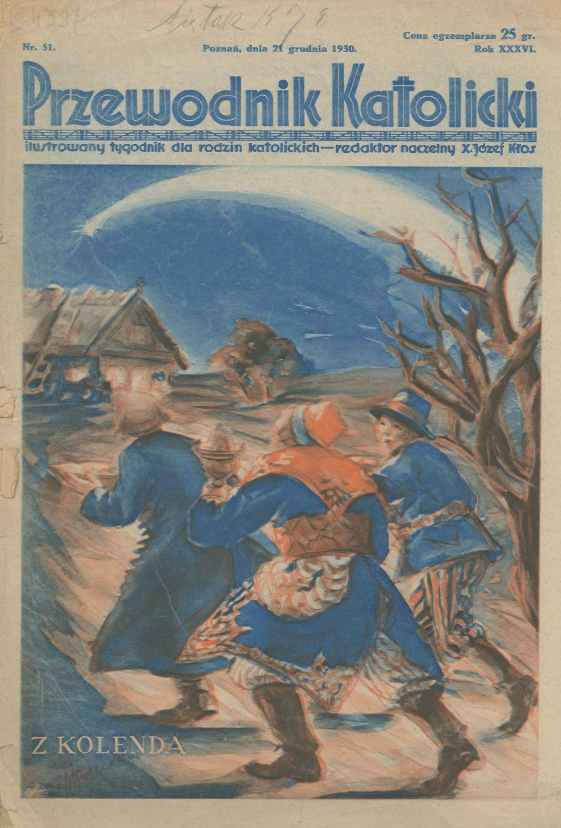 Przewodnik Katolicki 1930, nr 51.Wielkopolska Biblioteka Cyfrowa.