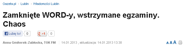 Zamknięte WORD y  wstrzymane egzaminy. Chaos