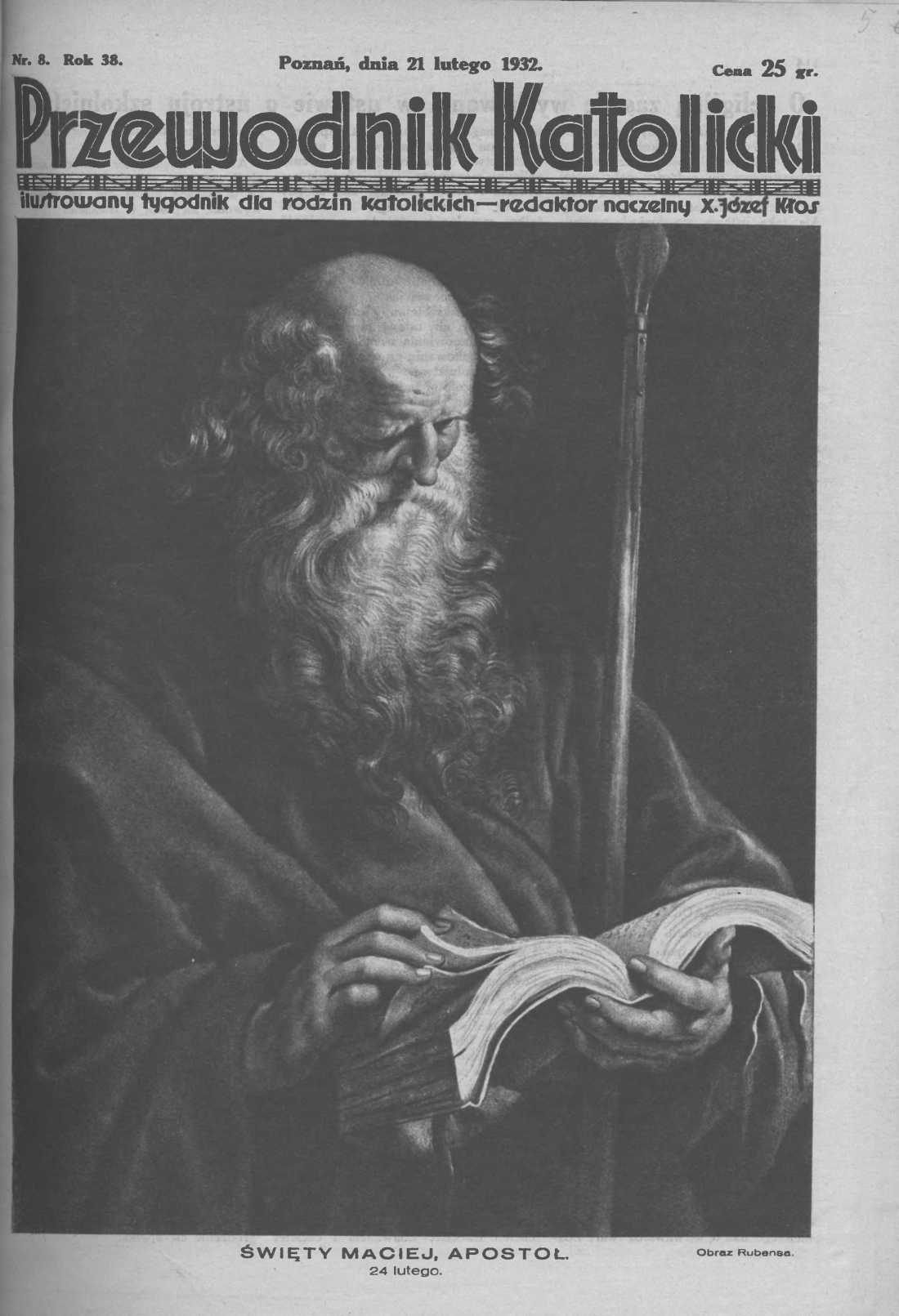 Przewodnik Katolicki 1932, nr Wielkopolska Biblioteka Cyfrowa.