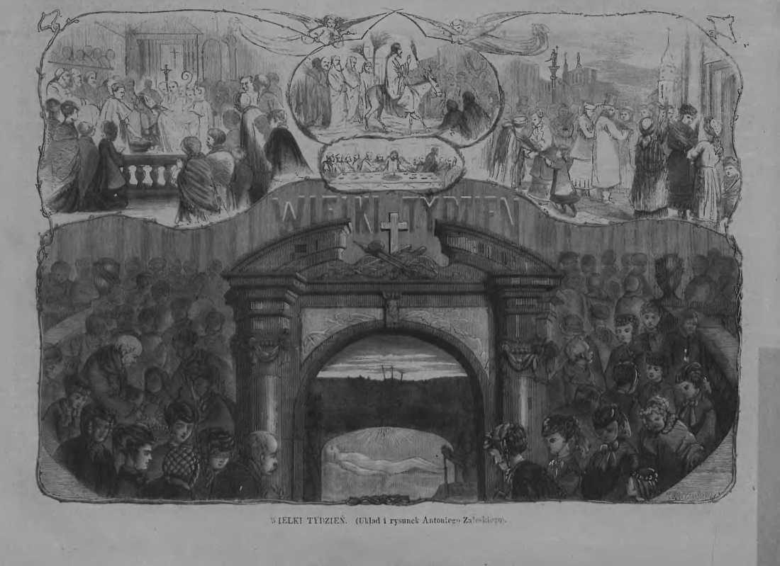 Tygodnik Ilustrowany 1868, nr 14.Biblioteka Cyfrowa Uniwersytetu Łódzkiego.