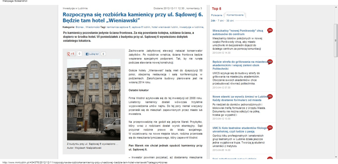 ...dzisiaj mmlublin.pl