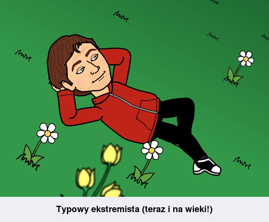 Stworzono w aplikacji Bitstrips.