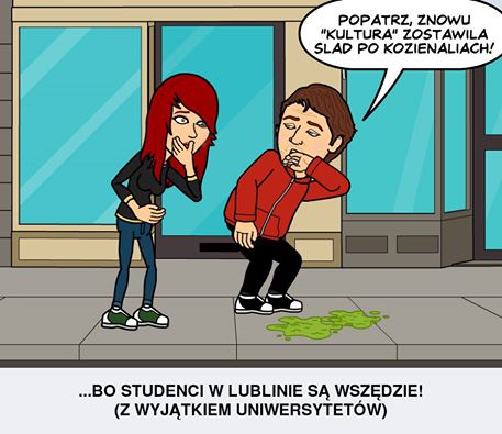 Stworzono w aplikacji Bitstrips.