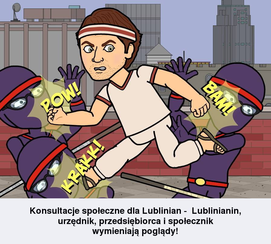 Stworzono w aplikacji Bitstrips.