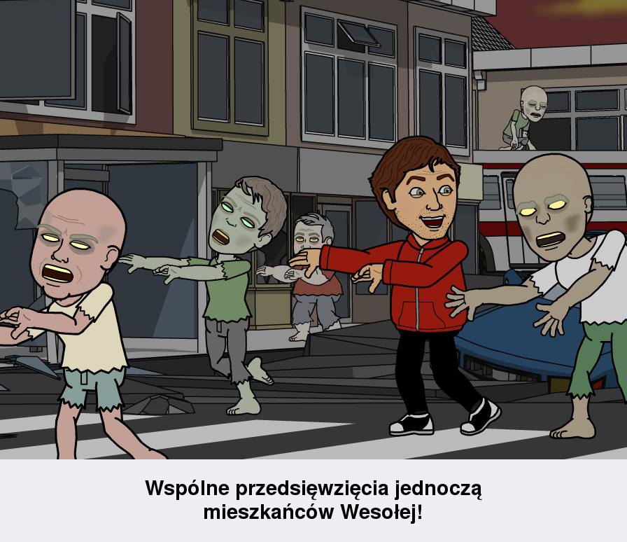 Stworzono w aplikacji Bitstrips.