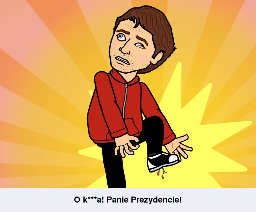 Stworzono w aplikacji Bitstrips.