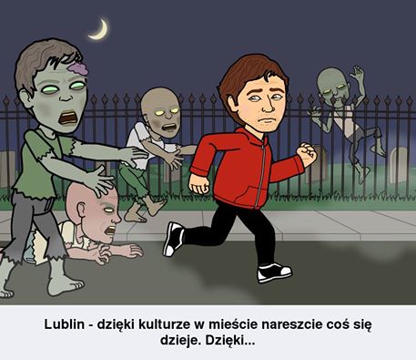 Stworzono w aplikacji Bitstrips.