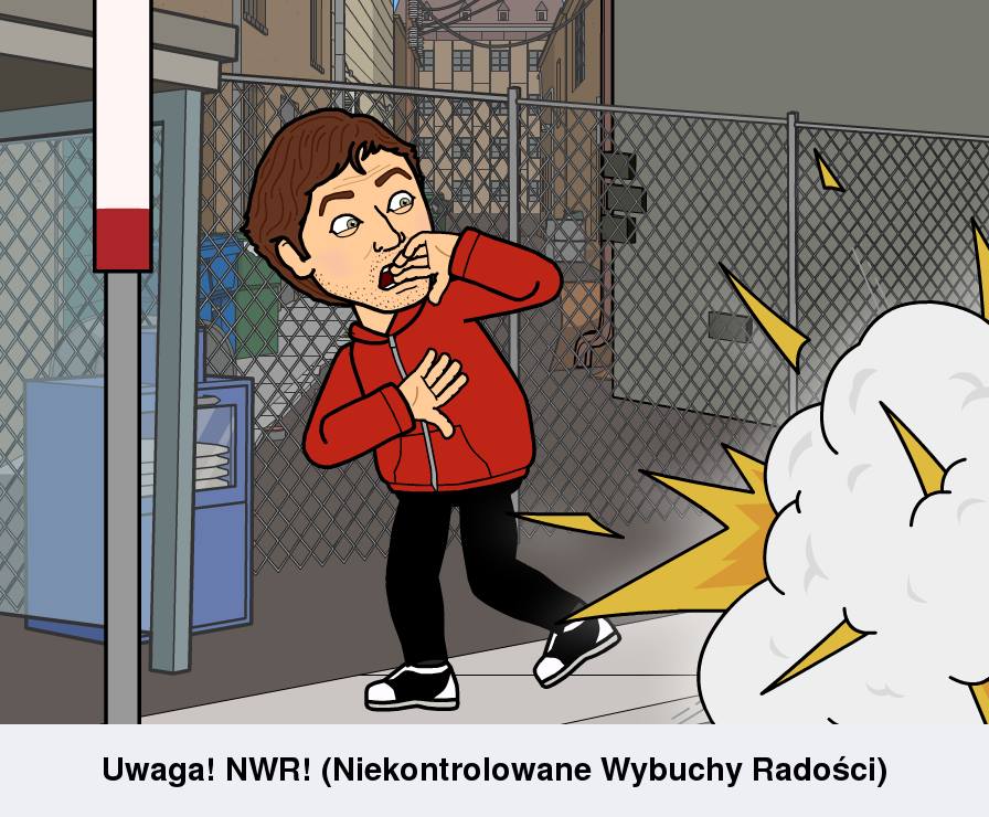 Stworzono w aplikacji Bitstrips.