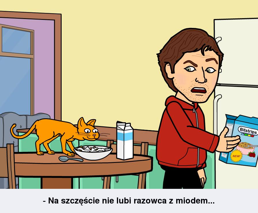 Stworzono w aplikacji Bitstrips.