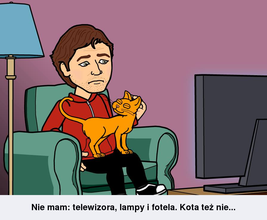 Stworzono w aplikacji Bitstrips.