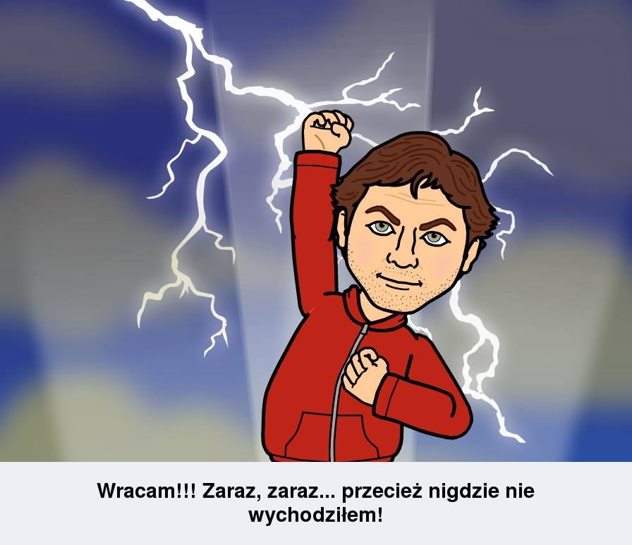 Stworzono w aplikacji Bitstrips.