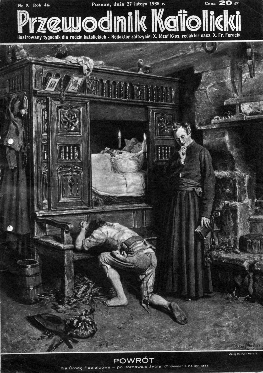 Przewodnik Katolicki 1938, nr 9. Wielkopolska Biblioteka Cyfrowa.