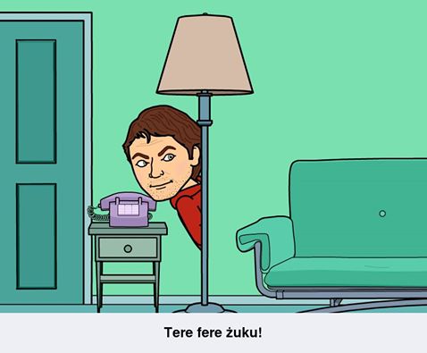 Stworzono w aplikacji Bitstrips.