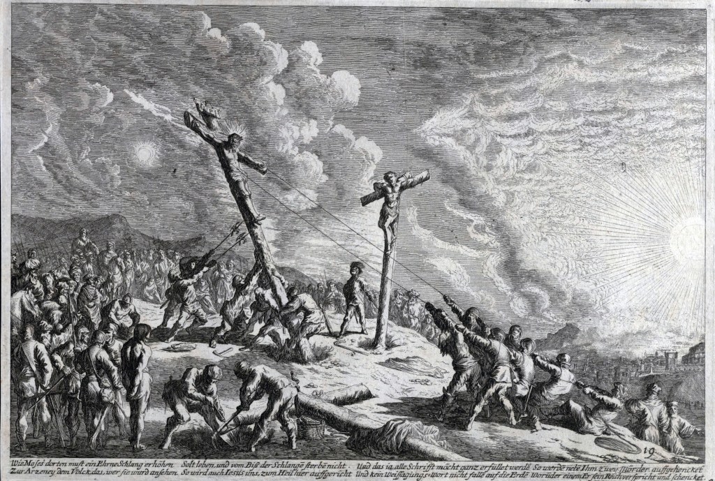 Johan Wilhelm Baur, Ukrzyżowanie Pana Jezusa, 1670. 