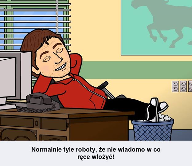 Stworzono w aplikacji Bitstrips.