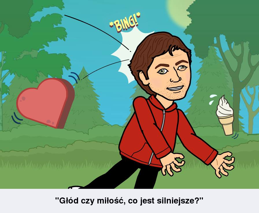 Stworzono w aplikacji Bitstrips.