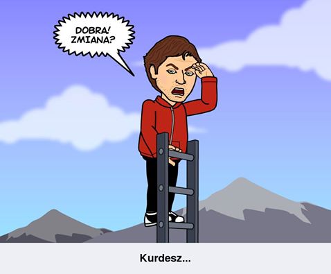 Stworzono w aplikacji Bitstrips.